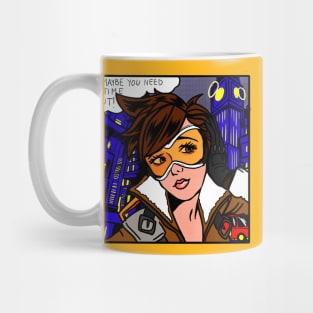 M-Maybe you need a time out! Mug